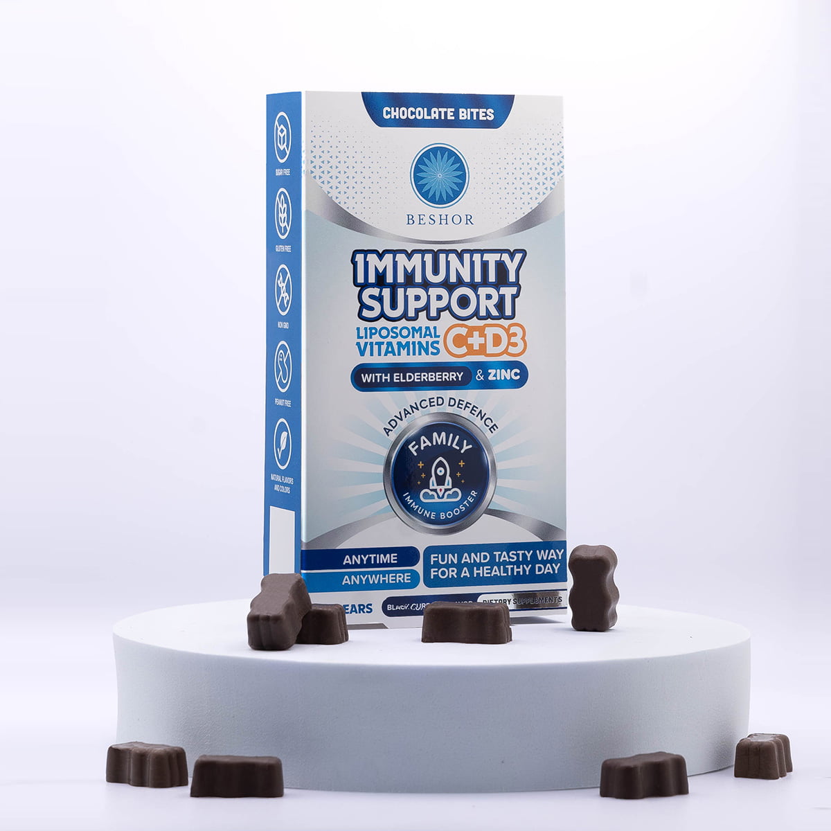 Beshor Chocolate Bites Immunity support