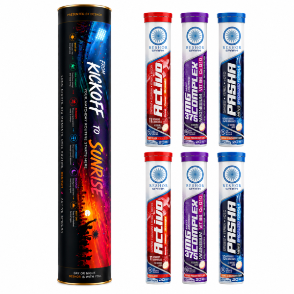 Premium Offer BESHOR SPARK: 2 PASHA + 2 ACTIVO + 2 MG COMPLEX